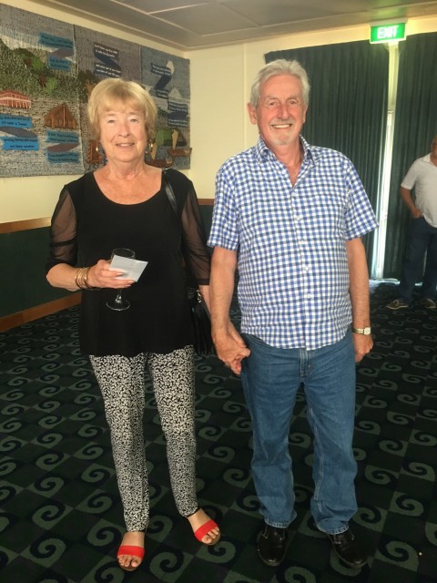 Carol and George Wilkinson: Carol and George Wilkinson from Auckland - winners of the 3A walk in pairs